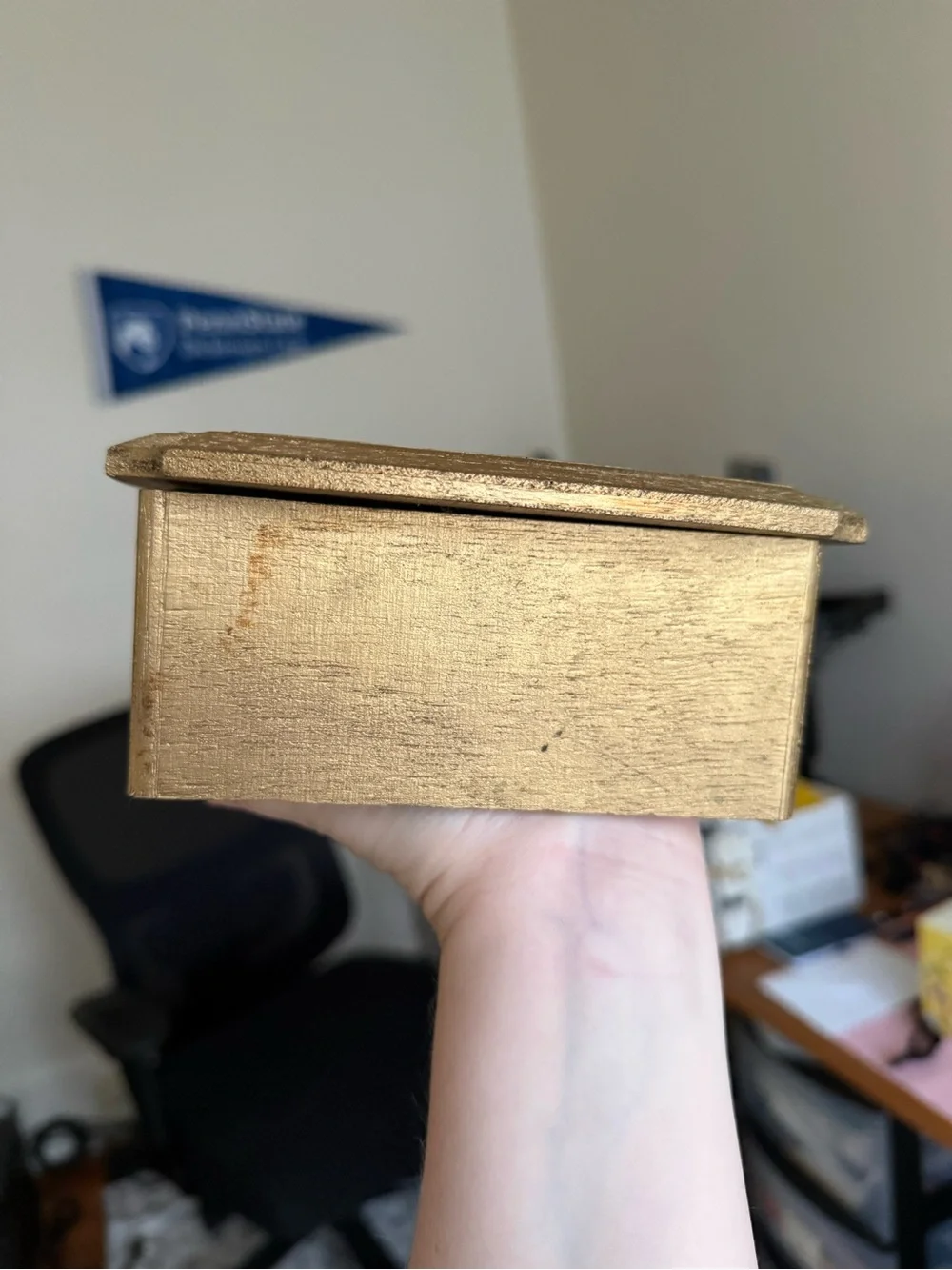 VTG “Twinkle Toes” Louis Jámbor wooden jewelry box